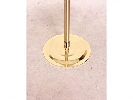 Sarı Kaplama Makam Bayrağı Direği 225 CM