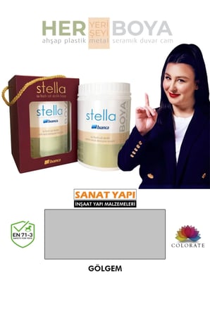 Stella Su Bazlı Akrilik Boya Kumbeji