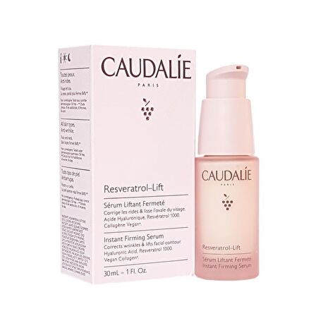 Caudalie Resveratrol Lift Yaşlanma Karşıtı Hyalüronik Asit 30 Yaş + Gece-Gündüz Yüz ve Boyun Serumu 30 ml 