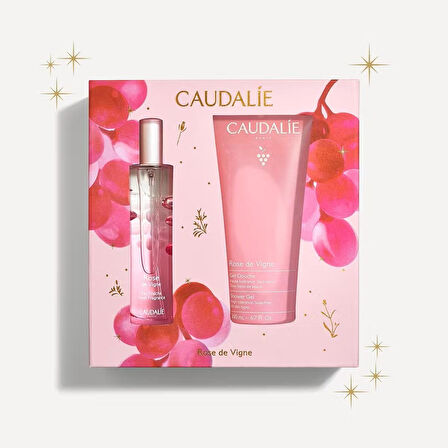 Caudalie Rose De Vignes 50 Ml +  Shower Gel 200 Ml Yılbaşı Kofre