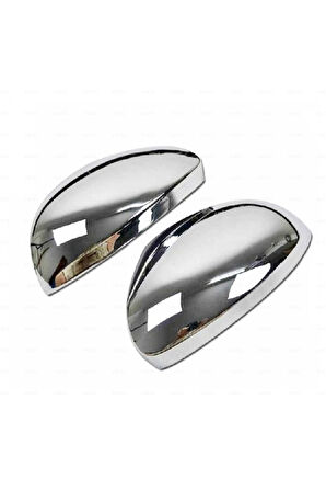 VW Tiguan Krom Ayna Kapağı 2 Parça 2007-2016 Paslanmaz Çelik