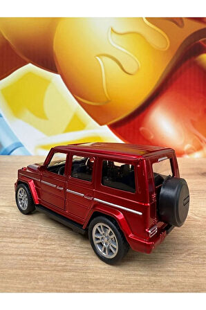 Mercedes G Class 1/36 Ölçek Çek Bırak Model Araba Mercedes Benz G63 Diecast Araba Açılan Kapılar