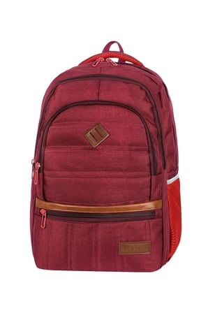 Su Gecirmez Cordura Kumas Punterez Dikisli Laptop ve Suluk Bolmeli Gunluk ve Okul Sirt Cantasi