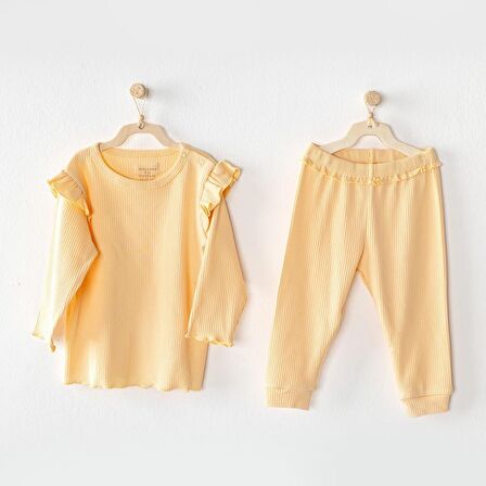 Andywawa AC23656 Modal 2li Bebe Takım Yellow