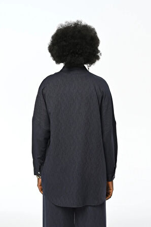 KADIN OVERSİZE DÜZ GÖMLEK