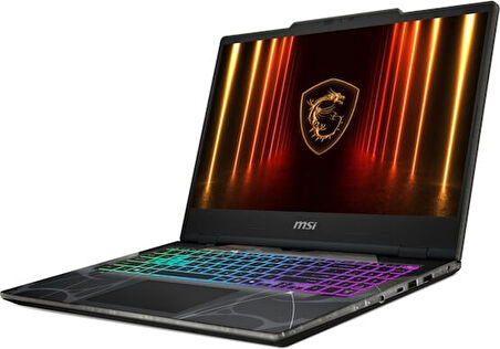 Msı Cyborg 15 Intel Core 7 240H 32GB Ddr5 256GB SSD RTX5060 Gddr7 8gb Windows 11 Pro 15.6" Fhd (1920X1080) 144HZ Taşınabilir Bilgisayar B2RWFKG208XTRP11 + Zetta Çanta