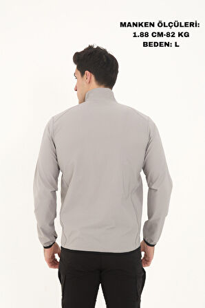 Camp255 Outdoor Tactical Su İticili Erkek Fermuarlı Taktik Sweatshirt