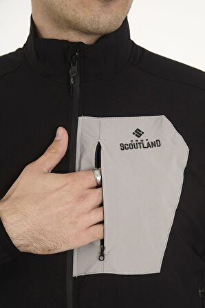 Camp255 Outdoor Tactical Su İticili Erkek Fermuarlı Taktik Sweatshirt