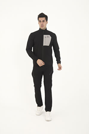 Camp255 Outdoor Tactical Su İticili Erkek Fermuarlı Taktik Sweatshirt