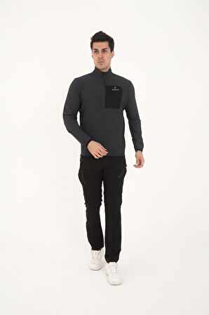 Camp255 Outdoor Tactical Su İticili Erkek Fermuarlı Taktik Sweatshirt