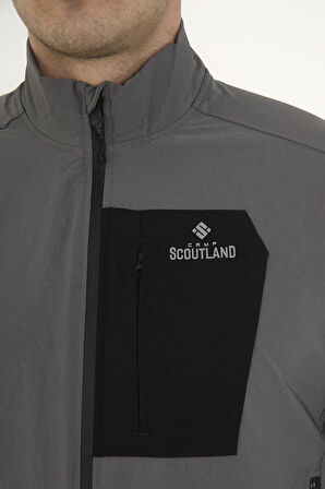 Camp255 Outdoor Tactical Su İticili Erkek Fermuarlı Taktik Sweatshirt