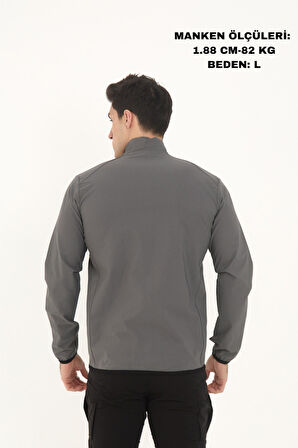 Camp255 Outdoor Tactical Su İticili Erkek Fermuarlı Taktik Sweatshirt