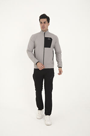 Camp255 Outdoor Tactical Su İticili Erkek Fermuarlı Taktik Sweatshirt