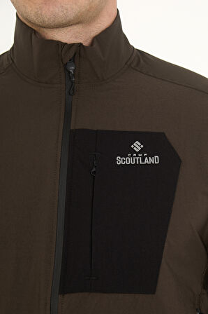 Camp255 Outdoor Tactical Su İticili Erkek Fermuarlı Taktik Sweatshirt