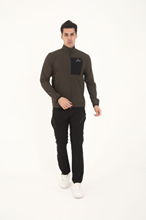 Camp255 Outdoor Tactical Su İticili Erkek Fermuarlı Taktik Sweatshirt