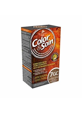 Color and Soin Saç Boyası 7GC Golden Copper Blond