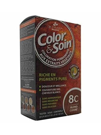  Color and Soin Saç Boyası 8C Bakır Sarısı