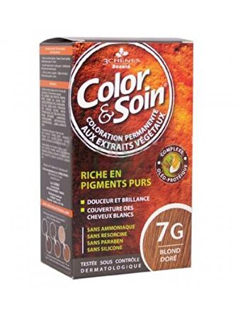 Color and Soin Saç Boyası 7G Altın Sarısı