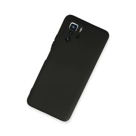 Xiaomi Poco X3 GT Kılıf Nano içi Kadife Silikon - Siyah