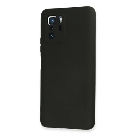 Xiaomi Poco X3 GT Kılıf Nano içi Kadife Silikon - Siyah