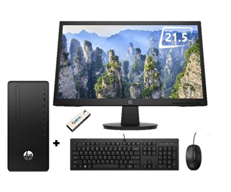 HP Pro 295 AMD 5600G 32 GB DDR4 RAM 1 TB SSD AMD Radeon Graphics FreeDos Masaüstü Bilgisayar 
