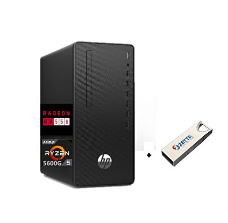 HP Pro 295 AMD 5600G 64 GB DDR4 RAM 1 TB SSD AMD Radeon RX 550 FreeDos Masaüstü Bilgisayar 