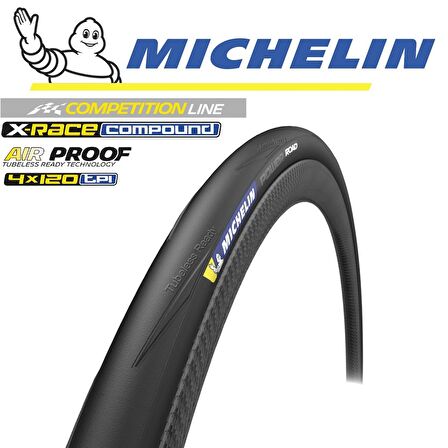 Michelin Power Road TLR Black 700x32C Tubeless Ready Dış Lastik