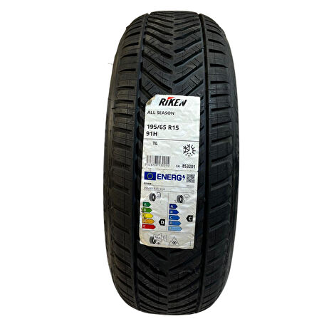 195/65R15  RİKEN ALL SEASON 91H 2 li Takım