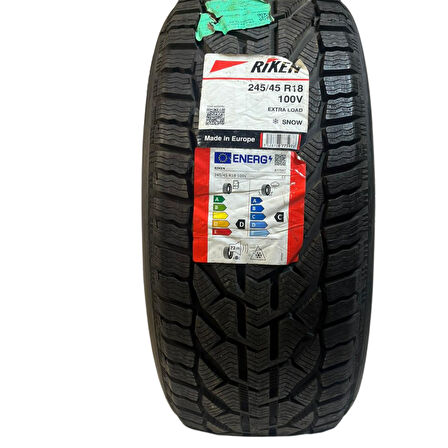 245/45R18  RİKEN SNOW 100V XL