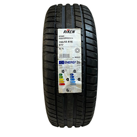 195/55R16  RİKEN ROAD PERF.91V XL 2 li Takım