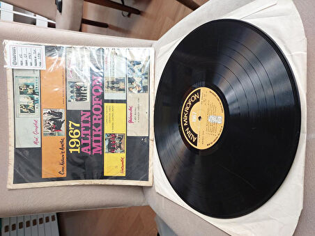 1967 Altın Mikrofon - 1967 Türkiye Basım 33 Lük LP Plak