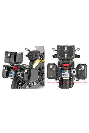 Pl5127cam Bmw F750gs - F850gs (18-21) - F850gs Adventure (19-21) Yan Çanta Taşıyıcı