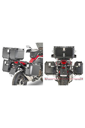 Gıvı Plo1179cam Honda Crf1100l Afrıca Twın (20-21) Yan Çanta Taşıyıcı