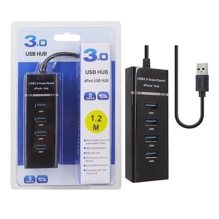 Fully S-802G 4 Port USB 2.0 Hub Çoklayıcı (30cm Kablolu)