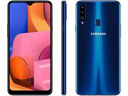Yenilenmiş Samsung Galaxy A20S 32GB A Grade Yenilenmiş Cep Telefonu (12 Ay Garantili)