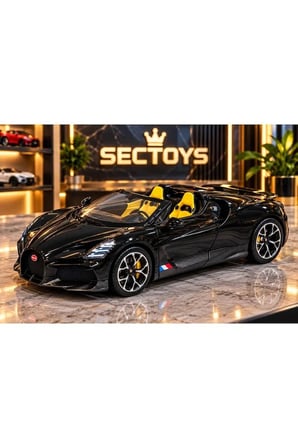 1:24 Ölçek Bugatti Mıstral Diecast Model Araba Açılan Kapılar Bugatti Spor Model Araba