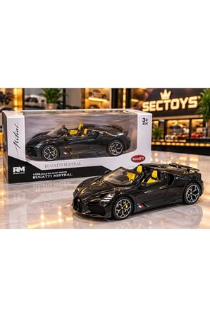 1:24 Ölçek Bugatti Mıstral Diecast Model Araba Açılan Kapılar Bugatti Spor Model Araba