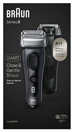 Braun Series 8 8513s Şarj Standlı Islak & Kuru Elektrikli Tıraş Makinesi