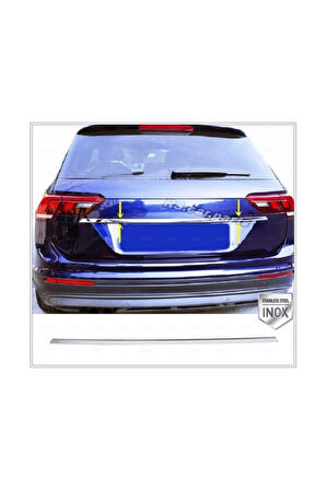 Vw Tiguan Krom Bagaj Çıtası 2016 Ve Üzeri Paslanmaz Çelik (kısa kasa)