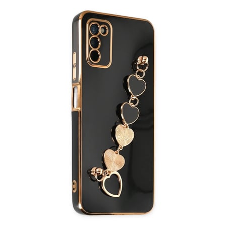 Samsung Galaxy A03S Kılıf Esila Silikon - Siyah