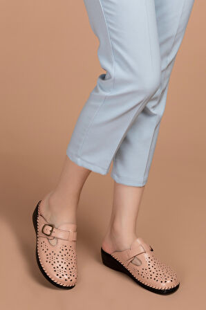 Gondol Ortopedik Deri Sabo Terlik   yprk.510