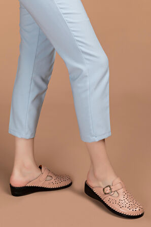 Gondol Ortopedik Deri Sabo Terlik   yprk.510