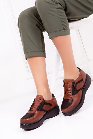 Gondol Hakiki Deri Anatomik Ayakkabı   elnr.5013