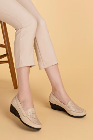 Gondol Hakiki Deri Ortopedik Taban Ayakkabı   vdt.2606