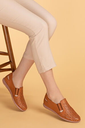 Gondol Hakiki Deri Ortopedik Taban Günlük Ayakkabı   esfa.152y