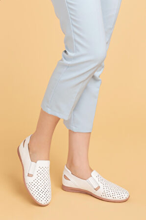 Gondol Hakiki Deri Ortopedik Taban Günlük Ayakkabı   esfa.152y