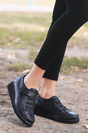 Artı-Artı-7475-K15 Hakiki Deri Kadın Ortopedik Ayakkabı