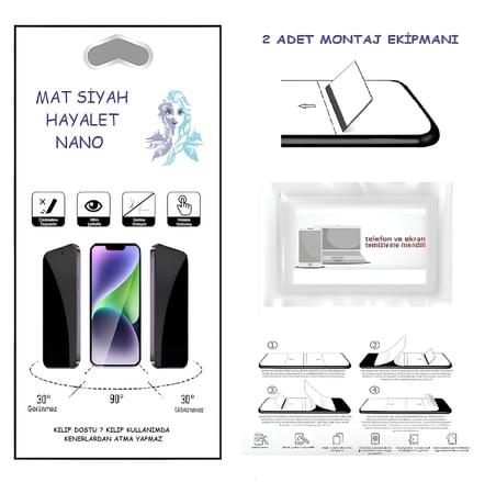 P40 LİTE Nano Ekran Koruyucu Ultra İNCE Esnek MAT HAYALET