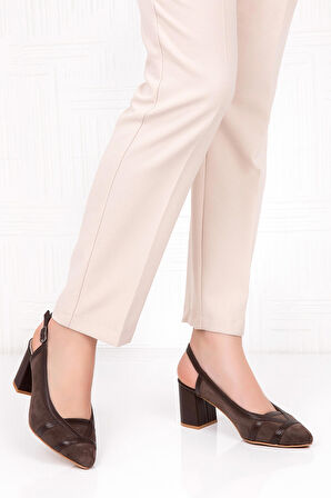 Gondol Hakiki Deri Renkli Tar Topuklu Ayakkabı şhn.75