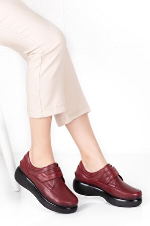 Gondol Hakiki Deri Kışlık Rahat Ayakkabı elnr.5008-1